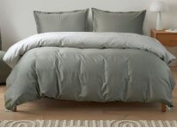 Постельное белье сатин Premium Lotus Home - Florida Olive 300TC (Турция), евро